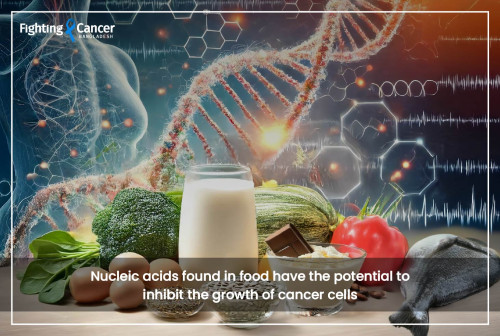 Nucleic acids found in food have the potential to inhibit the growth of cancer cells