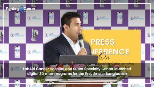 LabAid launched digital 3D mammograms for the first time in Bangladesh.