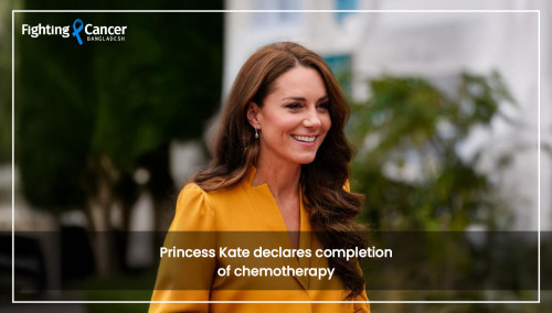 Princess Kate declares completion of chemotherapy