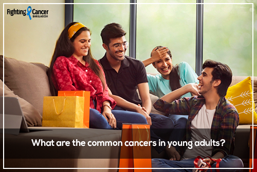 What are the common cancers in young adults?